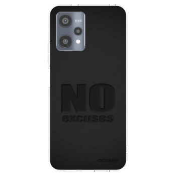 Picasee silikonska prozirna maskica za Realme 9 Pro 5G - No Excuses