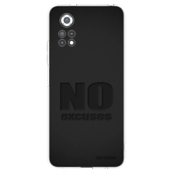 Picasee silikonska prozirna maskica za Xiaomi Poco X4 Pro 5G - No Excuses
