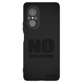 Picasee crna silikonska maskica za Huawei Nova 9 SE - No Excuses