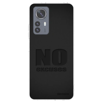 Picasee silikonska prozirna maskica za Xiaomi 12 Pro - No Excuses