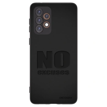 Picasee crna silikonska maskica za Samsung Galaxy A33 5G A336 - No Excuses
