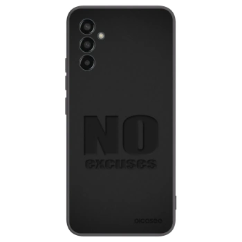 Picasee crna silikonska maskica za Samsung Galaxy M13 M135F - No Excuses