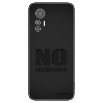 Picasee crna silikonska maskica za Xiaomi 12 Lite - No Excuses
