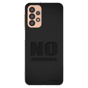 Picasee silikonska prozirna maskica za Samsung Galaxy A23 A236B 5G - No Excuses
