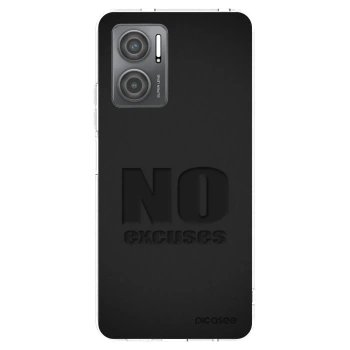 Picasee silikonska prozirna maskica za Xiaomi Redmi 10 5G - No Excuses