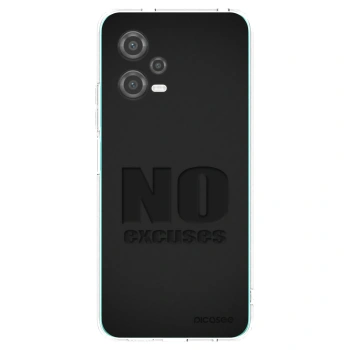 Picasee silikonska prozirna maskica za Xiaomi Poco X5 - No Excuses