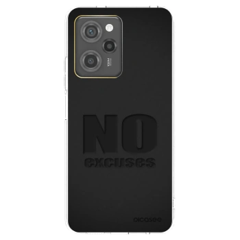 Picasee crna silikonska maskica za Xiaomi Poco X5 Pro - No Excuses