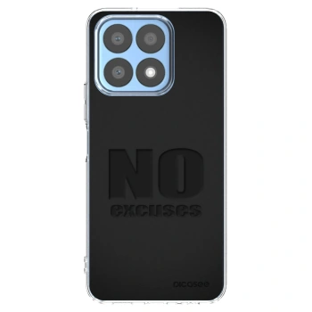 Picasee silikonska prozirna maskica za Honor X8a - No Excuses