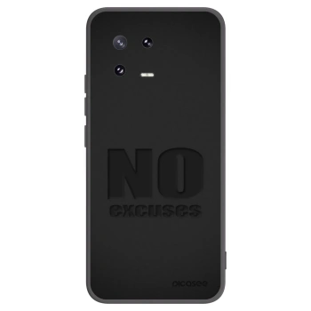 Picasee crna silikonska maskica za Xiaomi 13 Pro - No Excuses