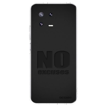 Picasee silikonska prozirna maskica za Xiaomi 13 Pro - No Excuses