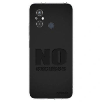 Picasee silikonska prozirna maskica za Xiaomi Redmi 12C - No Excuses