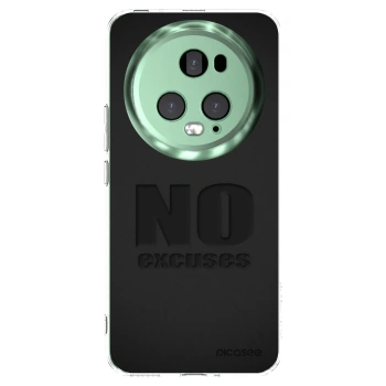 Picasee silikonska prozirna maskica za Honor Magic5 Pro - No Excuses