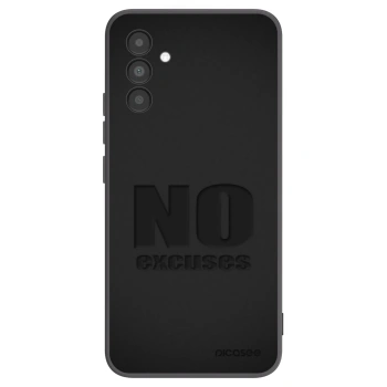 Picasee crna silikonska maskica za Samsung Galaxy A04s A047F - No Excuses