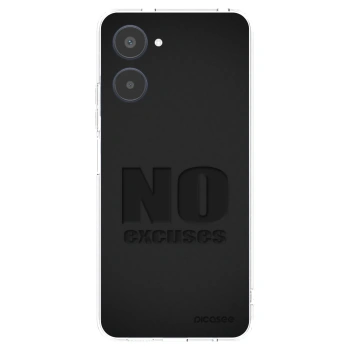 Picasee silikonska prozirna maskica za Realme 10 4G - No Excuses