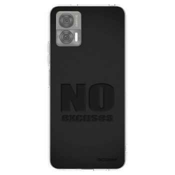 Picasee silikonska prozirna maskica za Motorola Edge 30 Neo - No Excuses