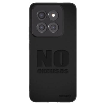 Picasee crna silikonska maskica za Xiaomi 14 Pro - No Excuses