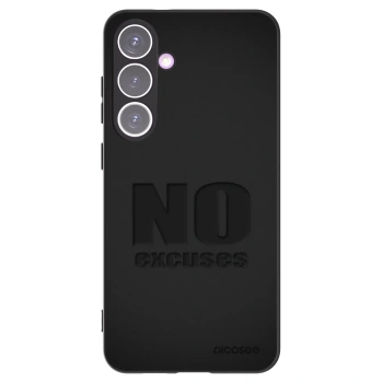 Picasee crna silikonska maskica za Samsung Galaxy S24+ S926B 5G - No Excuses