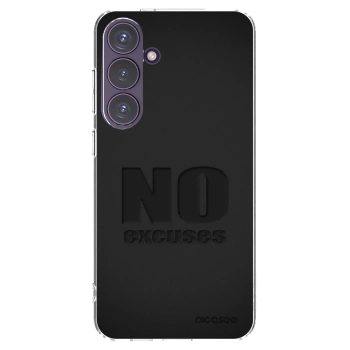Picasee silikonska prozirna maskica za Samsung Galaxy S24+ S926B 5G - No Excuses