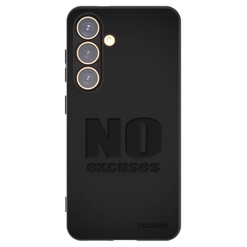 Picasee crna silikonska maskica za Samsung Galaxy S24 S921B 5G - No Excuses
