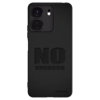 Picasee crna silikonska maskica za Xiaomi Redmi 13C 4G - No Excuses