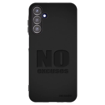 Picasee crna silikonska maskica za Samsung Galaxy A15 A155F 4G - No Excuses