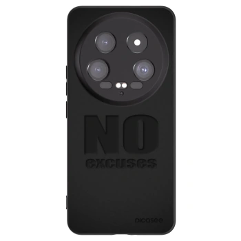 Picasee crna silikonska maskica za Xiaomi 14 Ultra - No Excuses
