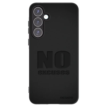 Picasee crna silikonska maskica za Samsung Galaxy A55 5G A556B - No Excuses