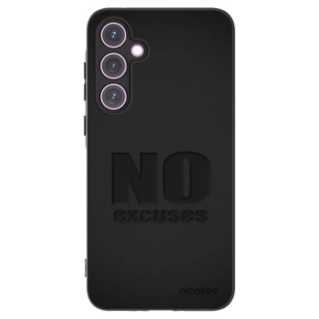 Picasee crna silikonska maskica za Samsung Galaxy A35 5G A356B - No Excuses