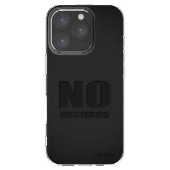 Picasee silikonska prozirna maskica za Apple iPhone 16 Pro - No Excuses