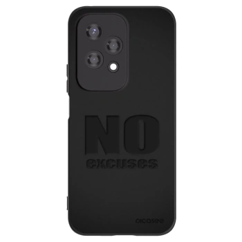 Picasee crna silikonska maskica za Honor 200 Lite - No Excuses