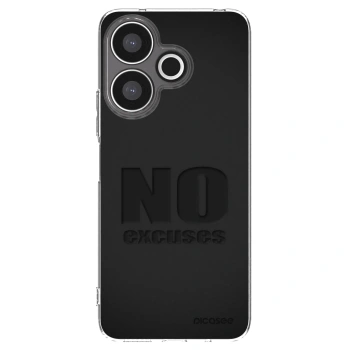 Picasee silikonska prozirna maskica za Xiaomi Redmi 13 4G - No Excuses