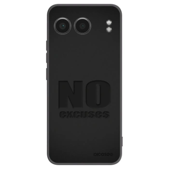 Picasee crna silikonska maskica za OnePlus Nord 4 - No Excuses