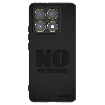 Picasee crna silikonska maskica za Xiaomi 14T - No Excuses