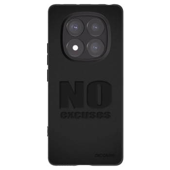 Picasee crna silikonska maskica za Xiaomi Redmi Note 14 Pro 5G - No Excuses