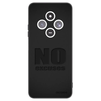 Picasee crna silikonska maskica za Xiaomi Redmi 14C - No Excuses