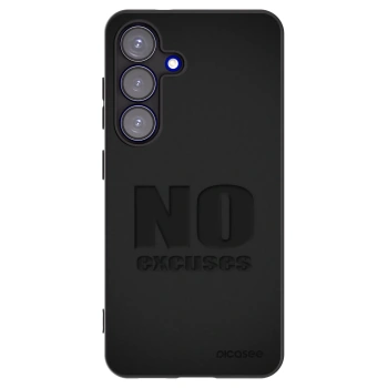 Picasee crna silikonska maskica za Samsung Galaxy S25 5G - No Excuses