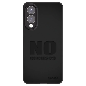Picasee crna silikonska maskica za Samsung Galaxy S25 Edge 5G - No Excuses