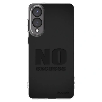Picasee silikonska prozirna maskica za Samsung Galaxy S25 Edge 5G - No Excuses
