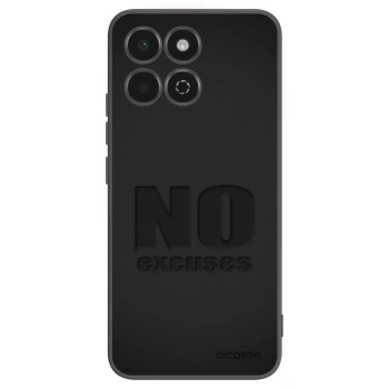 Picasee crna silikonska maskica za Honor 200 Smart 5G - No Excuses