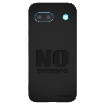 Picasee crna silikonska maskica za Google Pixel 8 - No Excuses