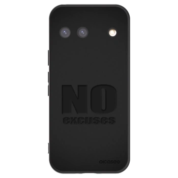 Picasee crna silikonska maskica za Google Pixel 9 - No Excuses