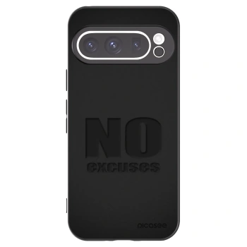 Picasee crna silikonska maskica za Google Pixel 9 Pro - No Excuses