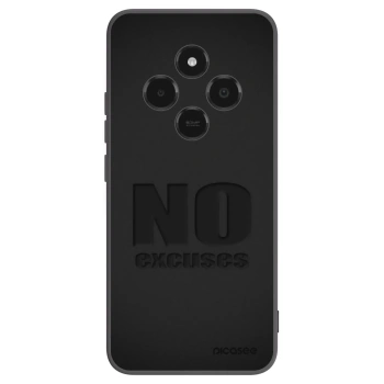 Picasee crna silikonska maskica za Xiaomi Poco C75 - No Excuses