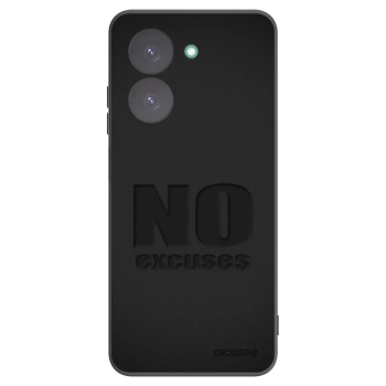 Picasee crna silikonska maskica za Xiaomi Redmi A5 - No Excuses