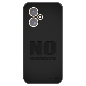 Picasee crna silikonska maskica za Honor 400 5G - No Excuses
