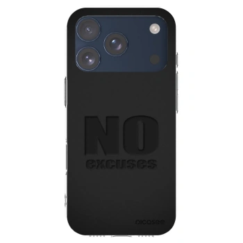 Picasee silikonska prozirna maskica za Apple iPhone 17 Pro - No Excuses