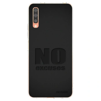 Picasee silikonska prozirna maskica za Samsung Galaxy A70 A705F - No Excuses