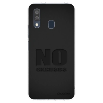 Picasee silikonska prozirna maskica za Samsung Galaxy A40 A405F - No Excuses
