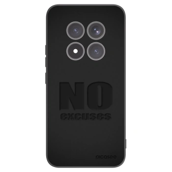 Picasee crna silikonska maskica za Xiaomi Redmi Note 15 Pro+ - No Excuses