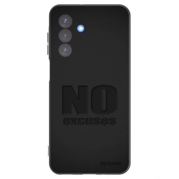 Picasee crna silikonska maskica za Samsung Galaxy A17 5G - No Excuses